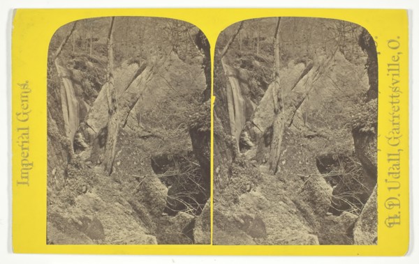 Nourmahal Cascade, from the South, 1875/99. Creator: H. D. Udall.