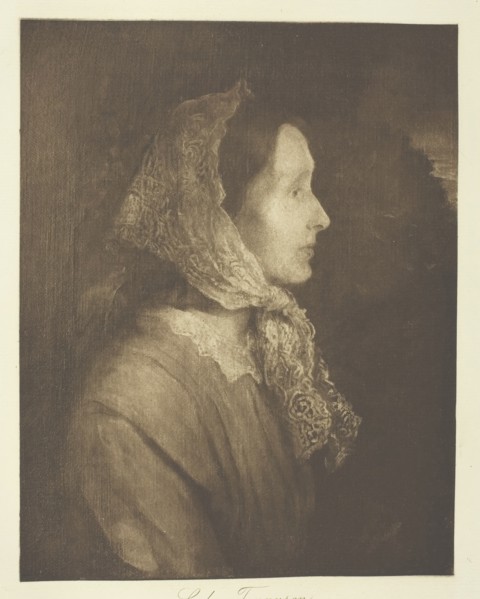 Lady Tennyson, c. 1893. Creator: Henry Herschel Hay Cameron.