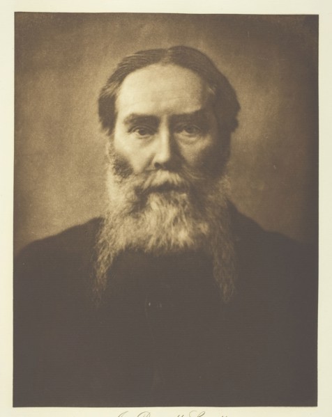 James Russell Lowell, c. 1885, printed c. 1893. Creator: Henry Herschel Hay Cameron.