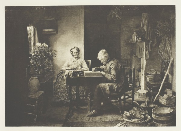 When the Day's Work is Done, 1877, printed January 1890. Creator: Henry Peach Robinson.