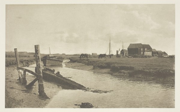 A Tidal River, East Coast, 1880/90, printed April 1890. Creator: J. B. B. Wellington.
