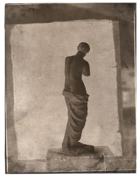 Untitled [Still life with a statuette of the Venus de Milo], 1852-53. Creator: John Beasley Greene.