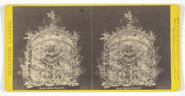 George & Martha Washington, 1874. Creator: John P. Soule.