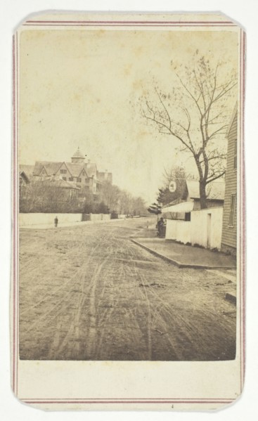 Untitled (carriage tracks), 1850-1880s.  Creator: Joshua Appleby Williams.