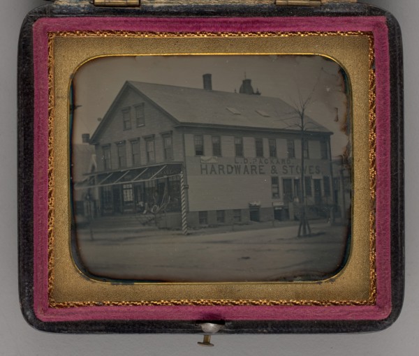 Untitled (Commercial Building, Bridgewater, Massachusetts), 1855. Creator: L. Bradford Howard.