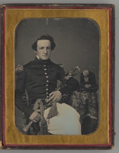 Untitled (Portrait of a Seated Man), 1855. Creator: Marcus Aurelius Root.