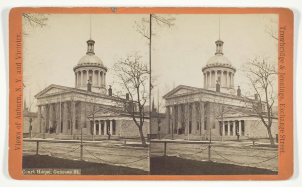 Court House, Genesee St., late 19th century. Creator: Trowbridge & Jennings.