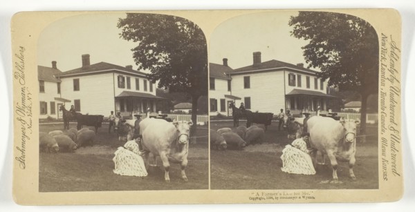A Farmer's Life for Me, 1894. Creator: Underwood & Underwood.