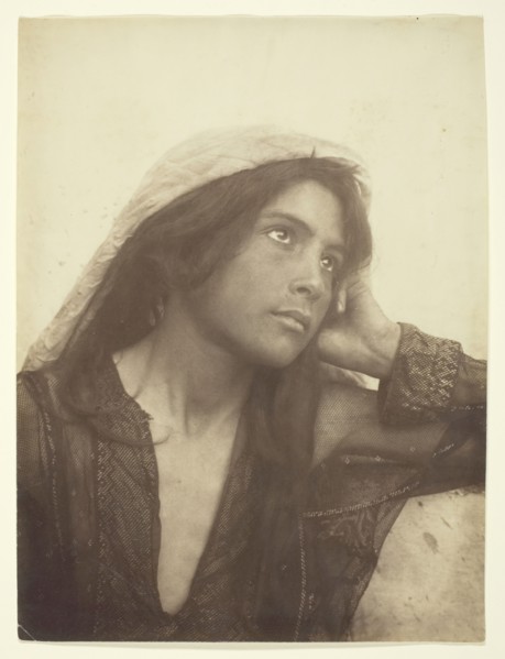 Untitled [young woman], c. 1890.  Creator: Count Wilhelm von Gloeden.