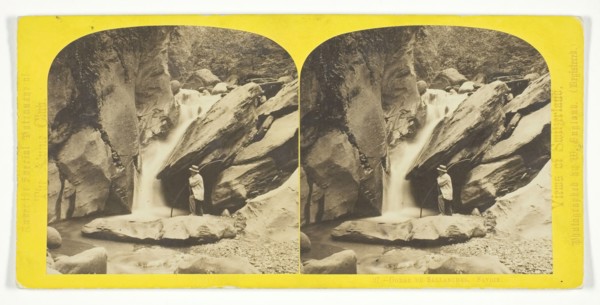 Gorges de Sallanches, Savoie, 1850/96. Creator: William England.