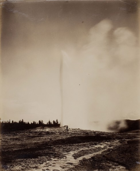 Old Faithful, 1871. Creator: William H. Jackson.