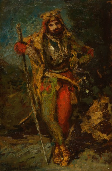 Mephisto from the Opera Faust, 1870/86. Creator: Adolphe Monticelli.