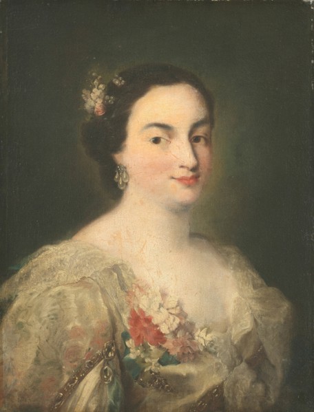 Portrait of a Young Woman, c. 1760. Creator: Alessandro Longhi.