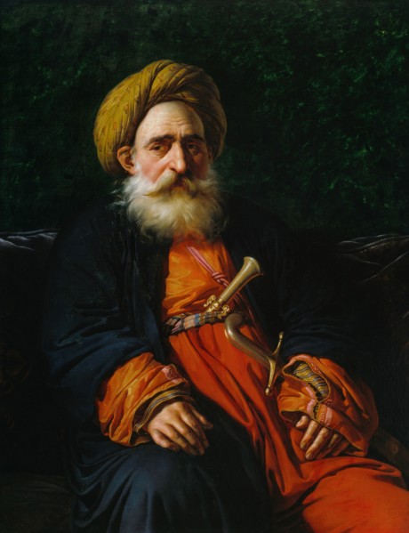 Portrait of the Katchef Dahouth, Christian Mameluke, 1804. Creator: Anne-Louis Girodet de Roussy-Trioson.