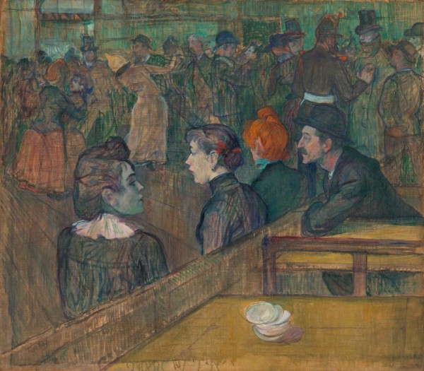 Moulin de la Galette, 1889. Creator: Henri de Toulouse-Lautrec.
