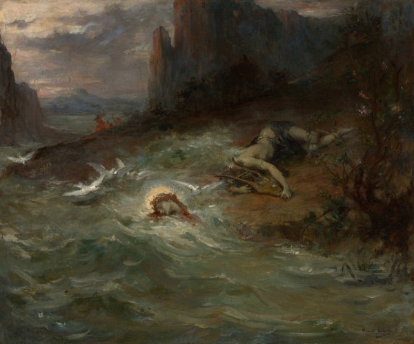 The Death of Orpheus, c. 1870. Creator: Henri Leopold Lévy.