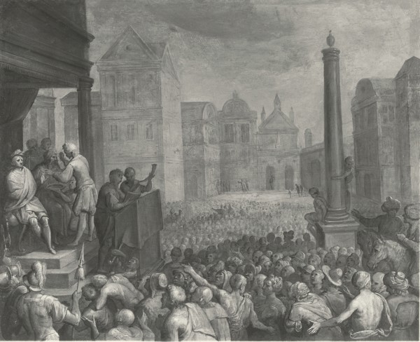 The Judgement of Zaleucus, 1605/10. Creator: Otto Van Veen.