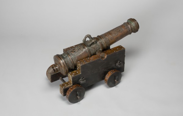 Model Field Cannon with Carriage, Austria, 1693. Creator: Unknown.