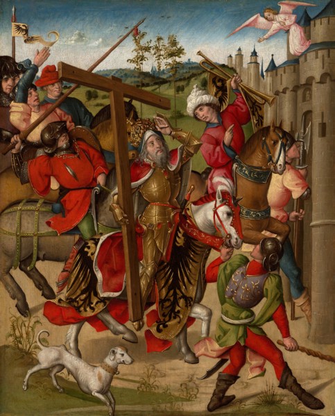 Emperor Heraclius Denied Entry into Jerusalem, 1460/80. Creator: Unknown.
