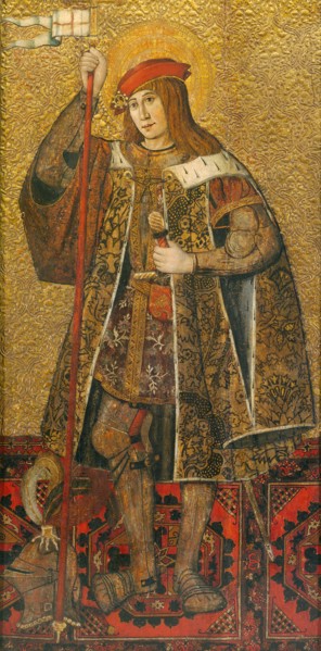 Warrior Saint, 1490/1500. Creator: Unknown.