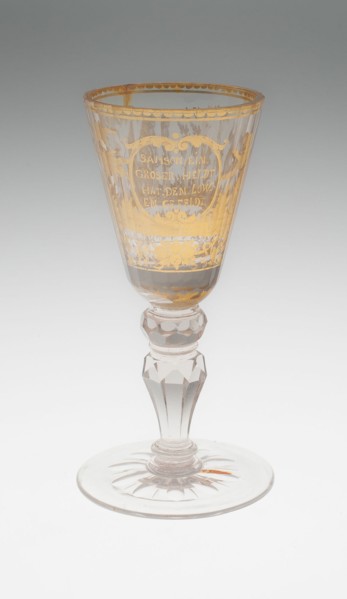 Wine Glass, Bohemia, Early 18th century. Creator: Bohemia Glass.