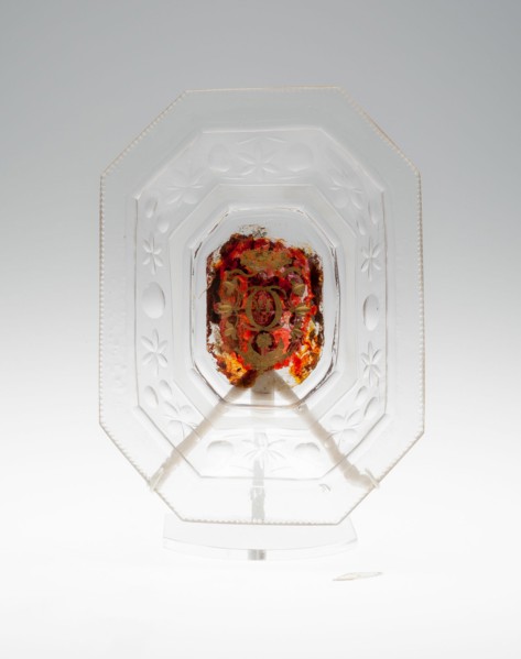 Dish, Bohemia, Early 18th century. Creator: Bohemia Glass.