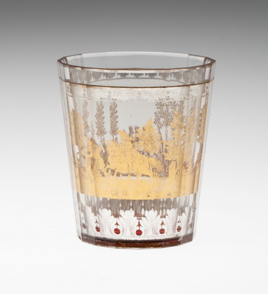 Beaker, Bohemia, c. 1730. Creator: Bohemia Glass.