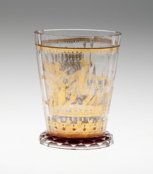Beaker, Bohemia, c. 1730. Creator: Bohemia Glass.