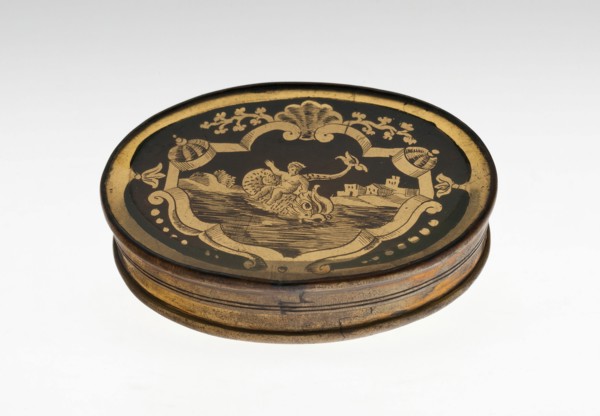 Box, Bohemia, c. 1730. Creator: Bohemia Glass.