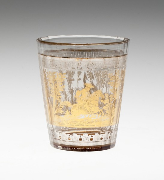 Beaker, Bohemia, c. 1730. Creator: Bohemia Glass.