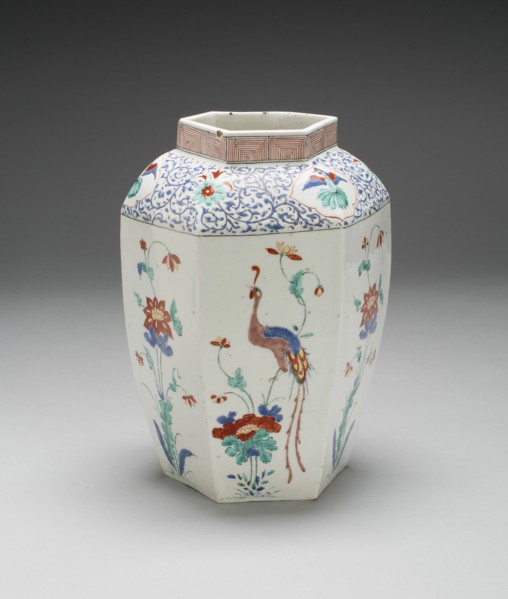 Jar, Chelsea, 1750/52. Creator: Chelsea Porcelain Manufactory.