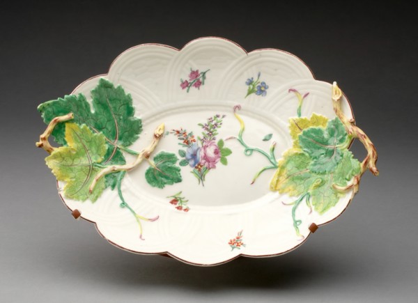Dish, Chelsea, c. 1750. Creator: Chelsea Porcelain Manufactory.