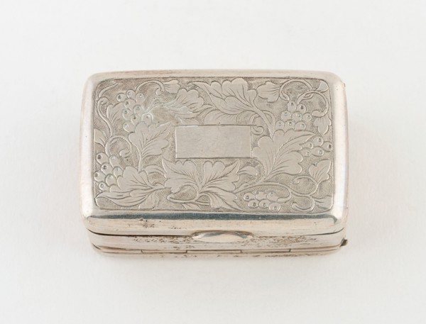 Double-Sided Vinaigrette, China, c. 1850. Creator: Unknown.