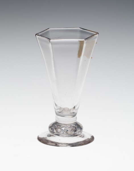 Cordial or Sweetmeat Glass, England, c. 1780. Creator: Unknown.