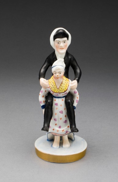 Dr. Syntax and the Old Woman, England, early 19th century. Creator: Unknown.