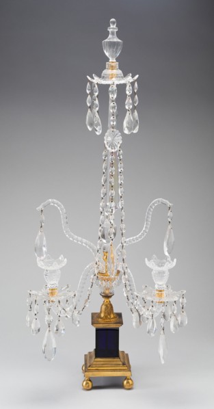 Candelabra, England, 1780/1800. Creator: Unknown.