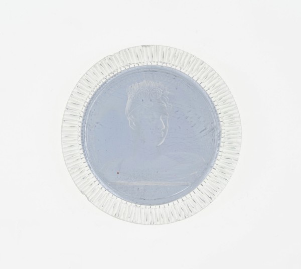 Paperweight, England, c. 1846-55. Creator: Unknown.