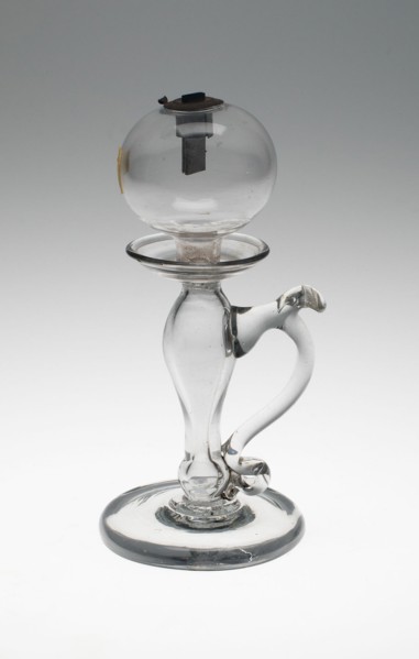 Lamp, England, c. 1820. Creator: Unknown.