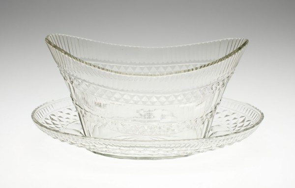 Compote and Stand, England, c. 1800/10. Creator: Unknown.