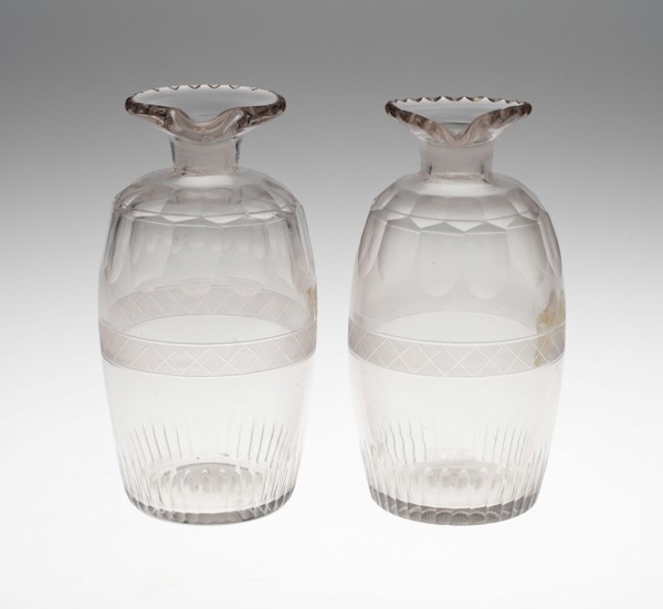 Pair of Cruets, England, c. 1800. Creator: Unknown.