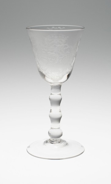 Wine Glass, Netherlands, July 8, 1760. Creator: Unknown.