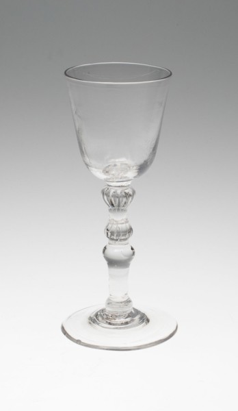 Wine Glass, England, c. 1770. Creator: Unknown.