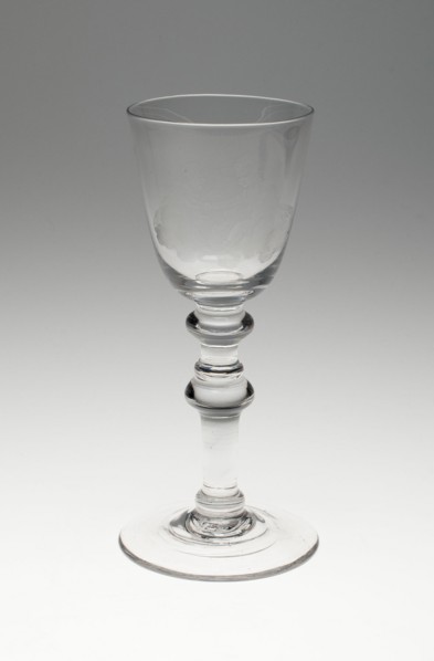 Wine Glass, England, c. 1795. Creator: Unknown.