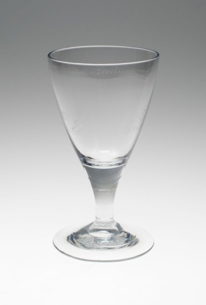 Wine Glass, England, Late 18th century. Creator: Unknown.