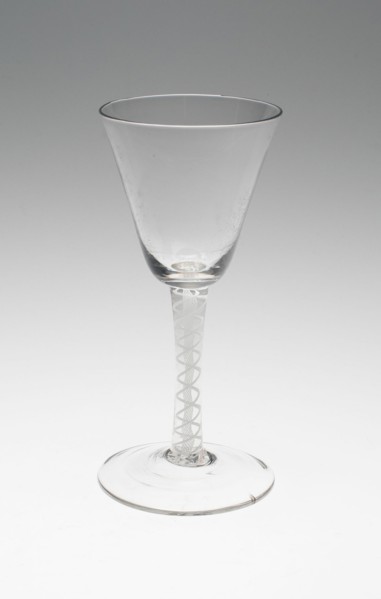 Wine Glass, England, c. 1760/80. Creator: Unknown.