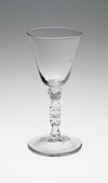Wine Glass, England, c. 1760/80. Creator: Unknown.