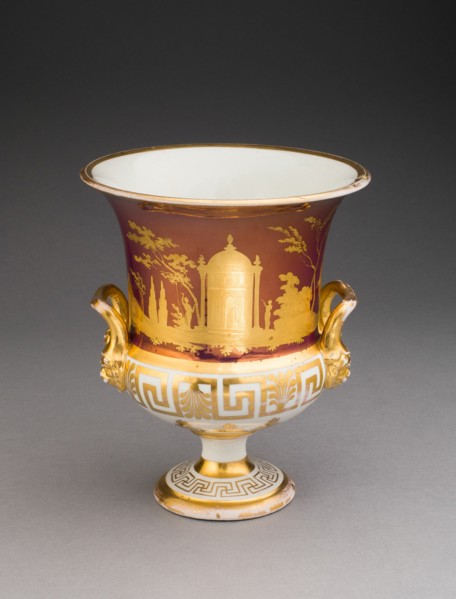 Urn, Staffordshire, 1805/10. Creator: Staffordshire Potteries.