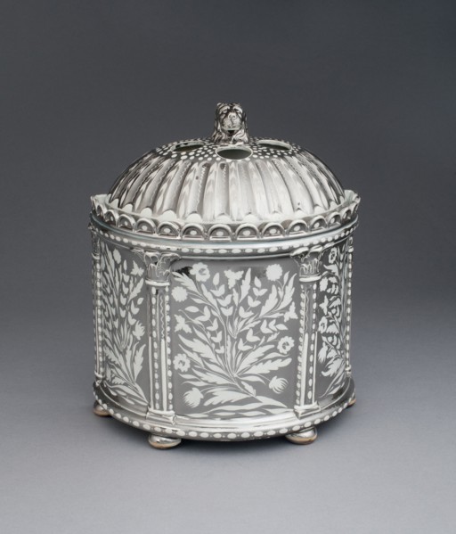 Potpourri Jar, Staffordshire, 1810/20. Creator: Staffordshire Potteries.