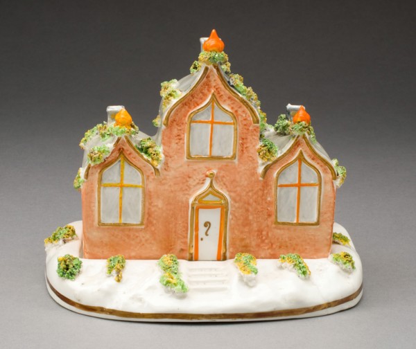 Incense Burner, Staffordshire, c. 1830. Creator: Staffordshire Potteries.