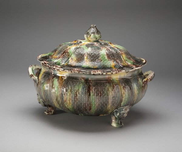 Tureen, Staffordshire, 1750/65. Creator: Staffordshire Potteries.